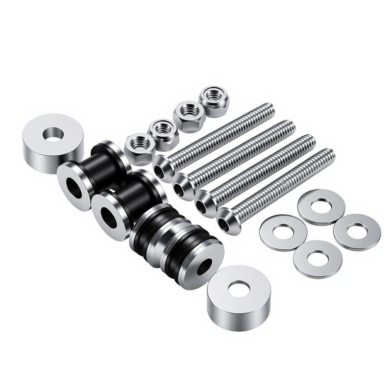 TCMI Motorcycle Sissy Bar Docking Hardware Kit for Harley Touring FLSTC FXSTSB FXSTS FXSTC FLSTF FXST FXSTB FLSTN 1984-2025 - Image 3